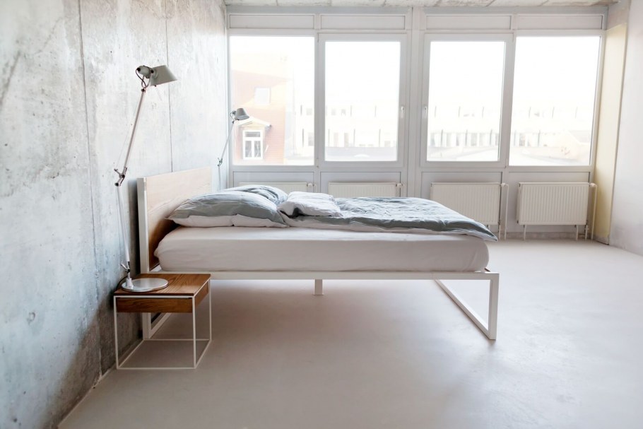 Спальня в стиле Нео Токио