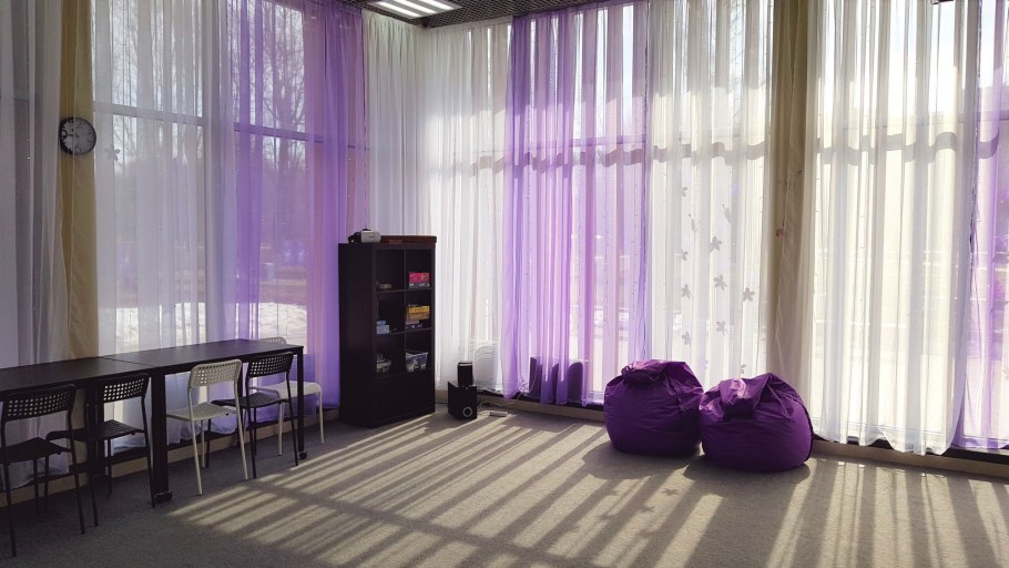 Лавандовый и бежевый