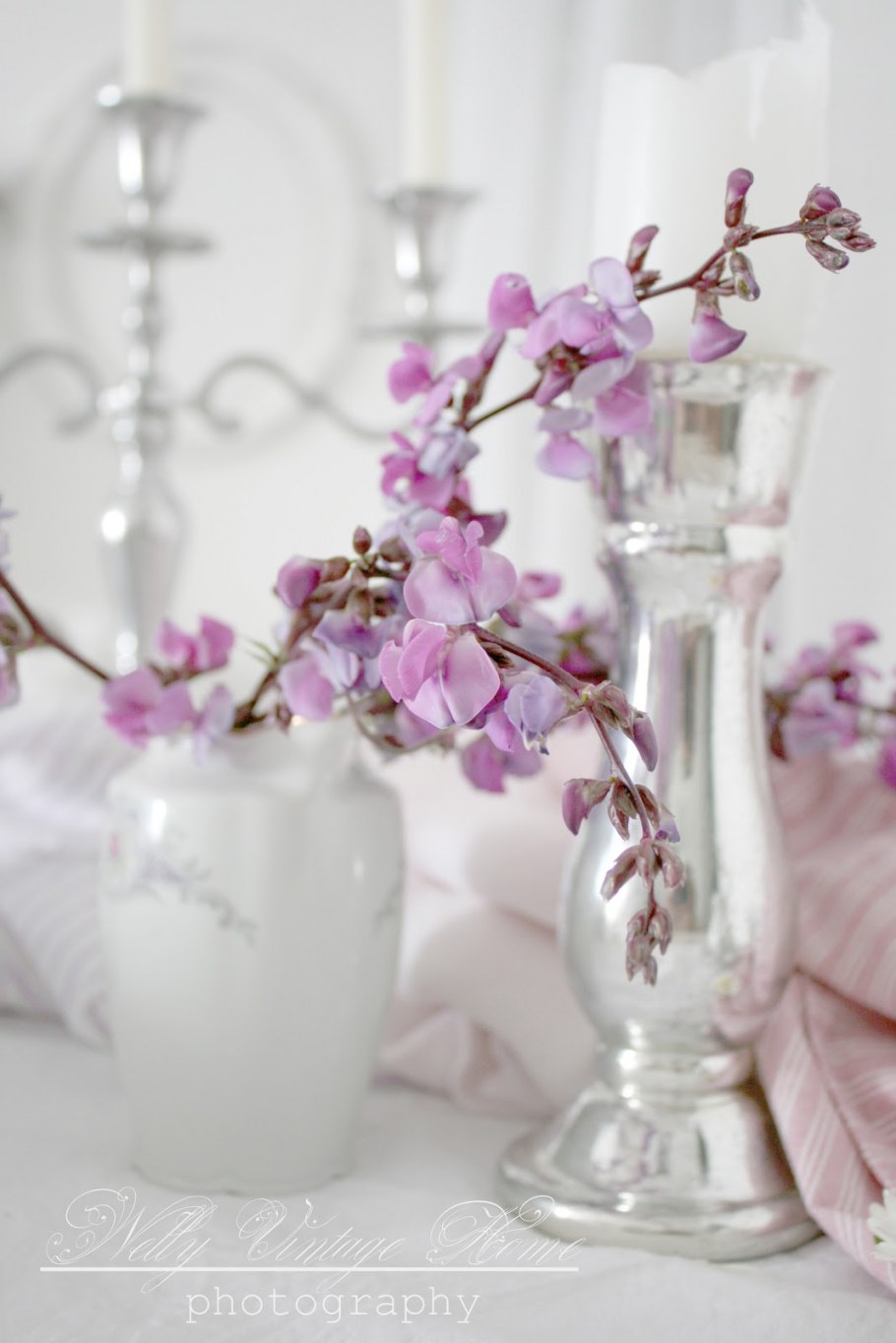 Спальня в нежно розовых тонах