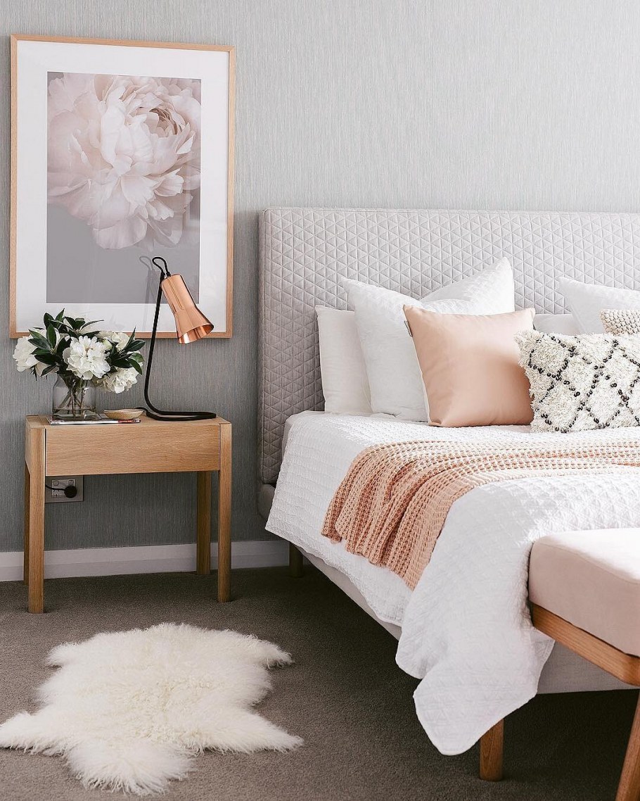 Кухня в персиковых тонах