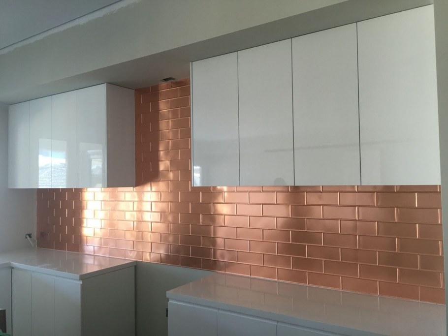 Медный фартук для кухни