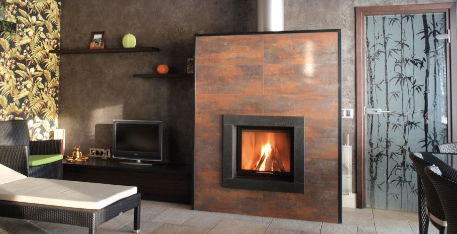 Медь отделка стен