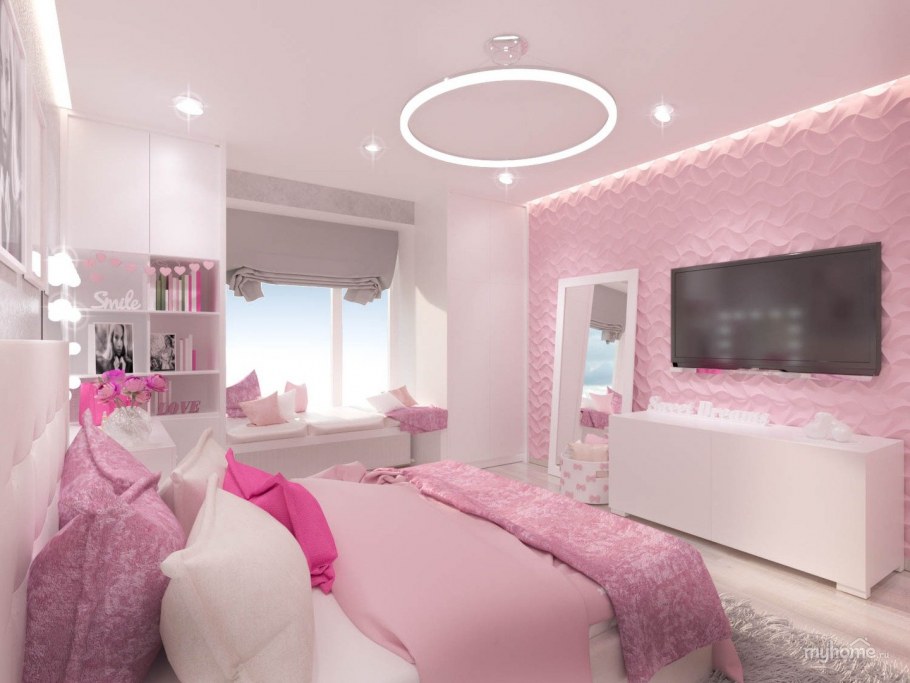 Спальня в стиле Лаванда