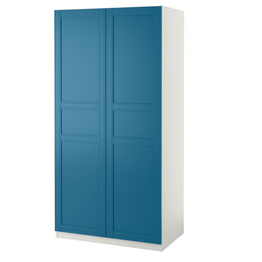 ПАКС гардероб, белый, БЕРГСБУ