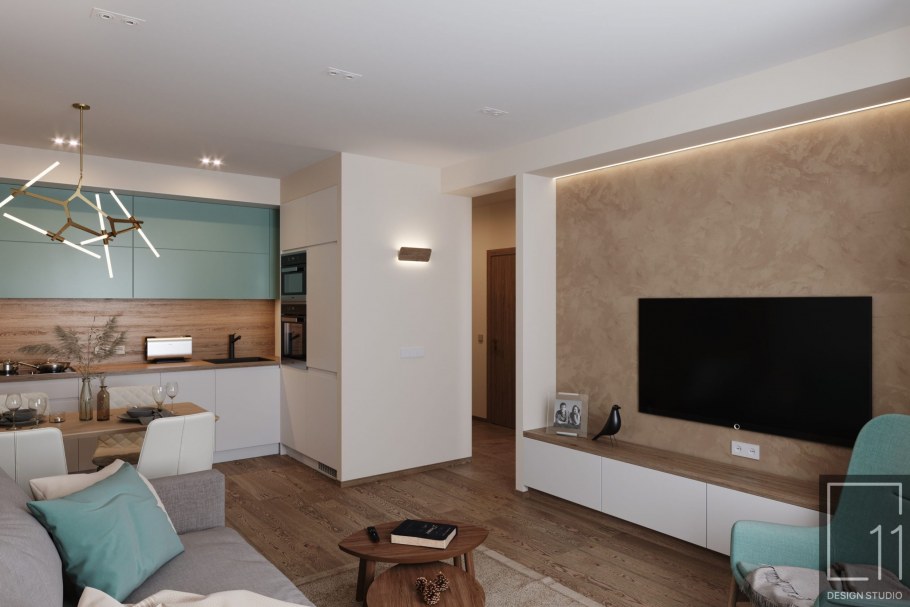 Отделка квартиры студии 30 кв.м