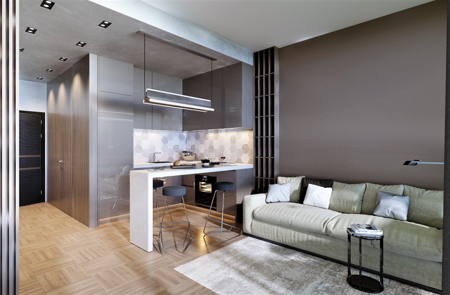 Кухня евродвушка пик