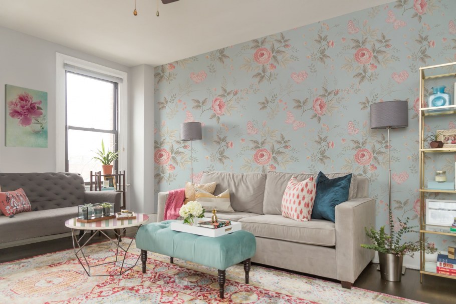 Полоска в интерьере