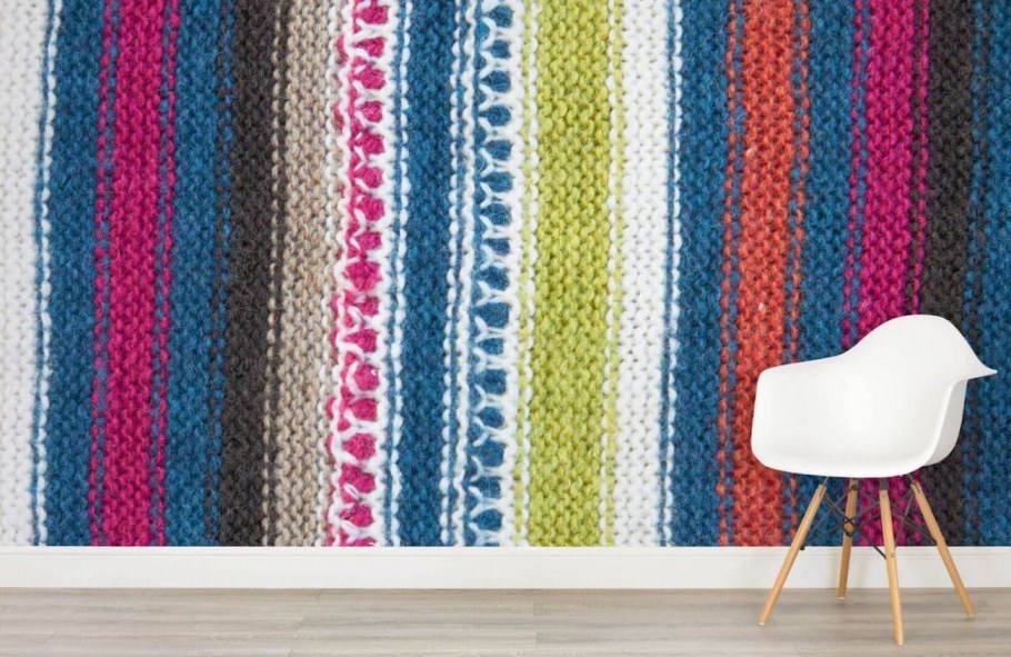 Фотообои вязаное полотно