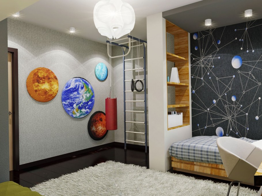 Потолок в детской