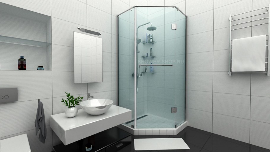 Душевая стенка abber ag61100b