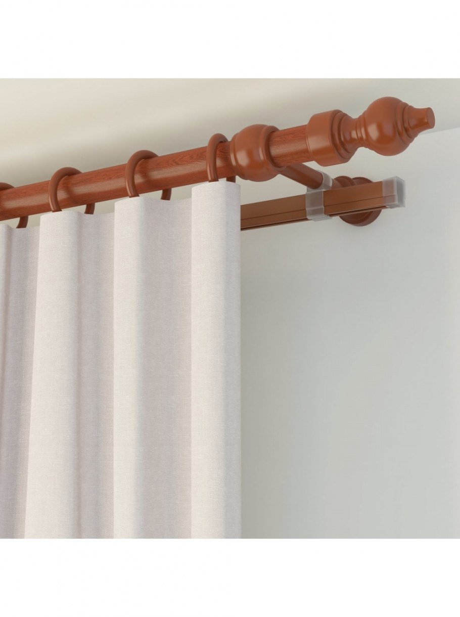 Карниз потолочный 2-х рядный 3м