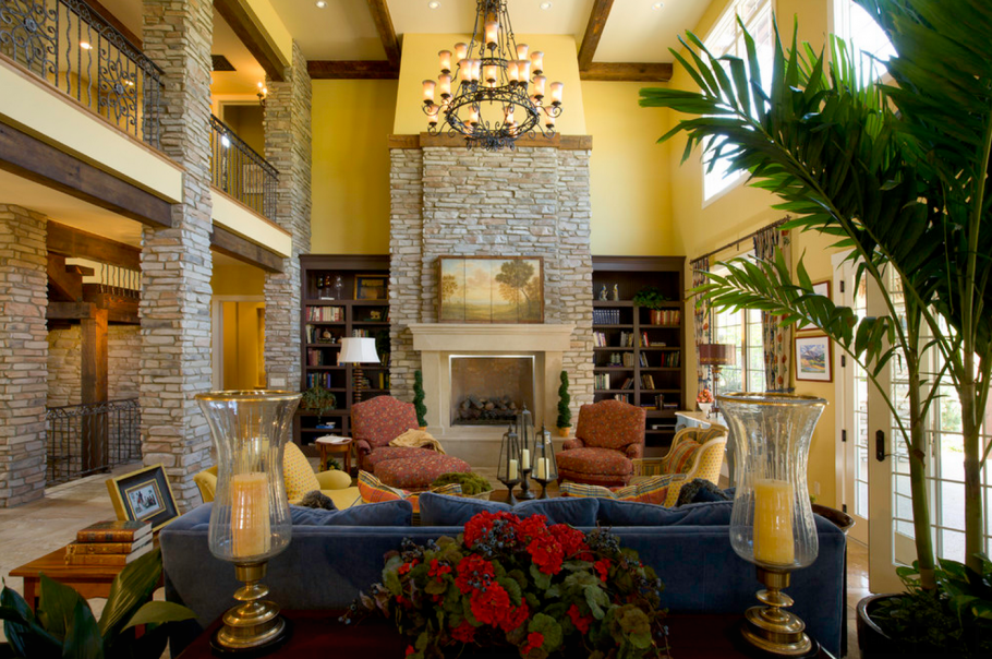 Уютный камин