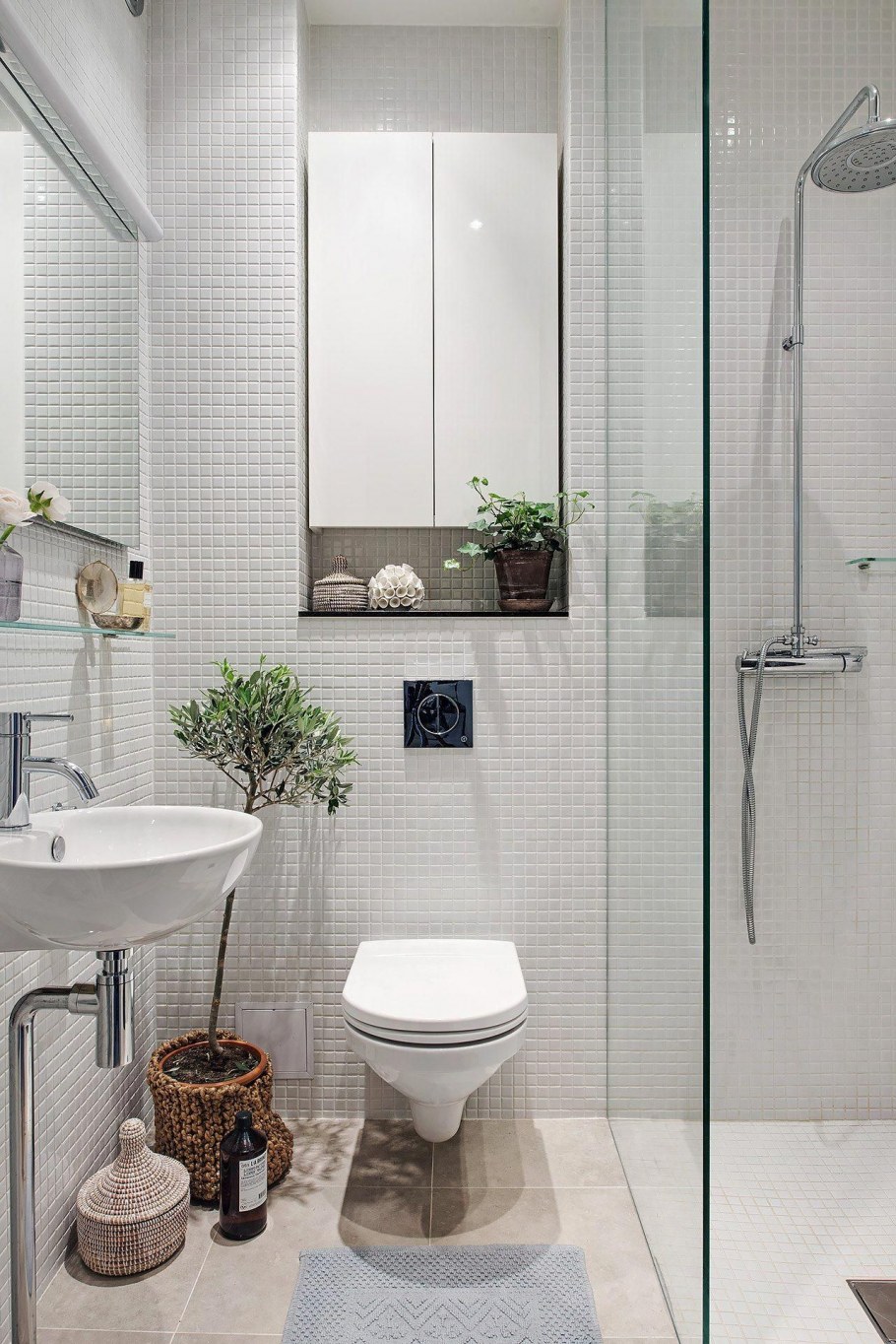 Санузел в стиле Контемпорари