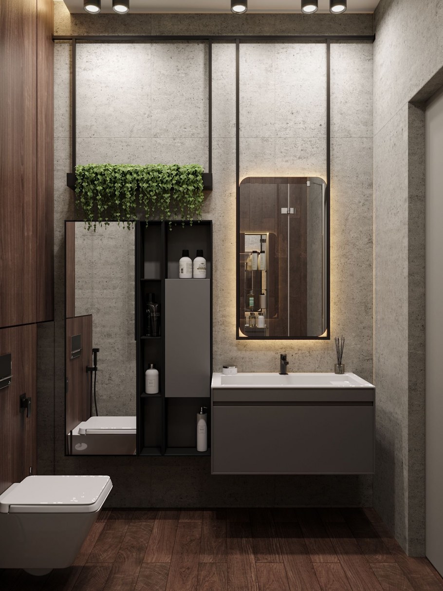 Современный туалет