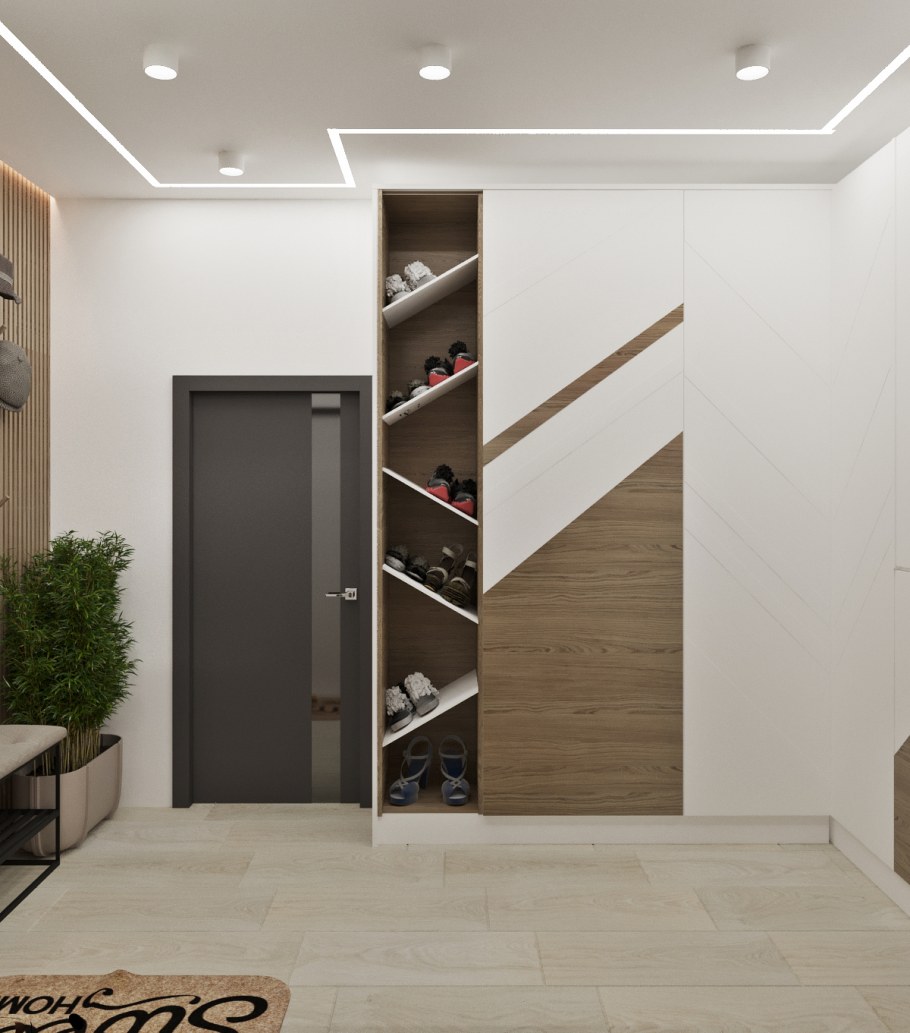 Планировка прихожей