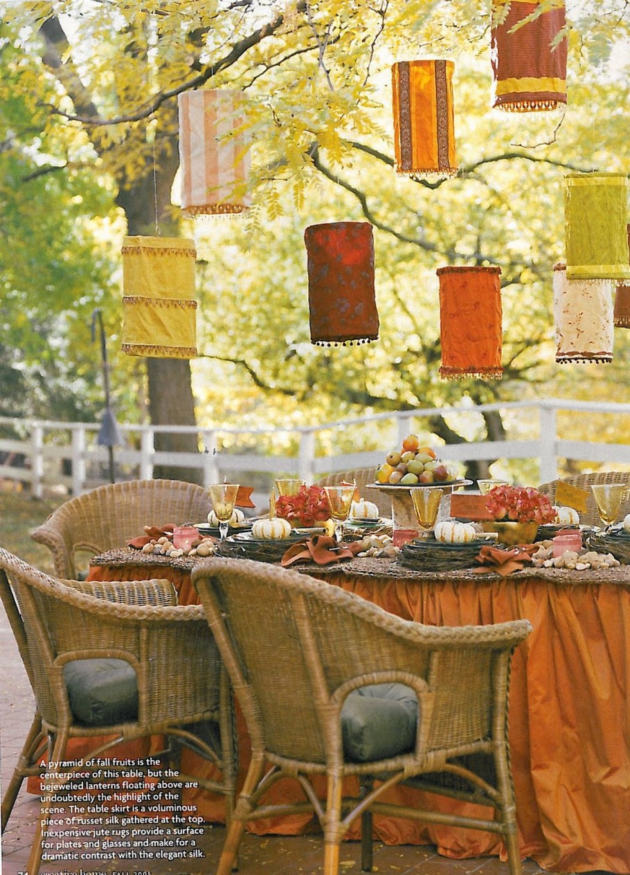 Уютные осенние уголки