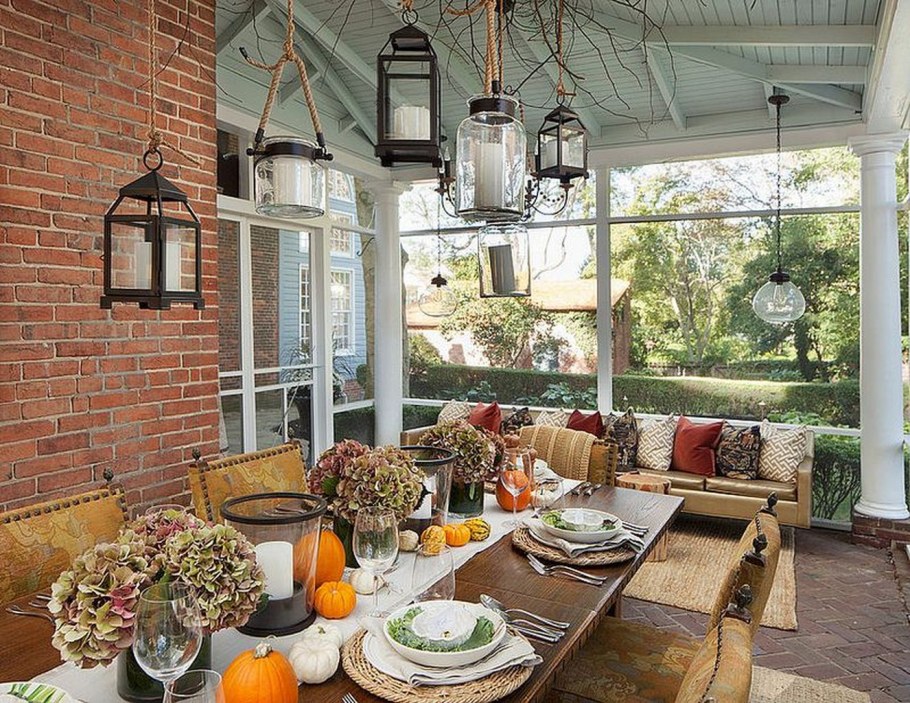 Уютный осенний декор