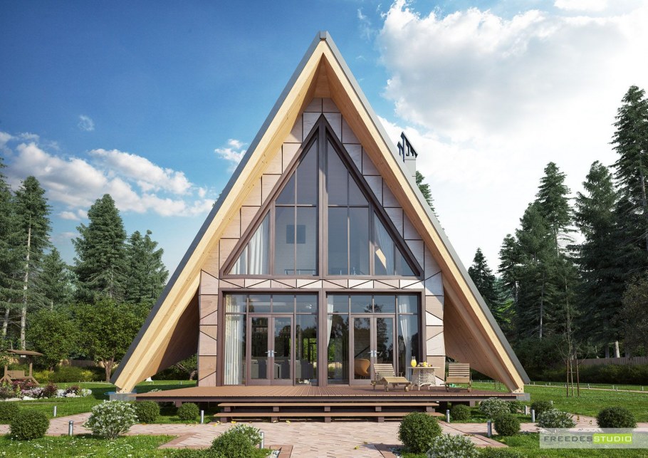 Фахверк шалаш