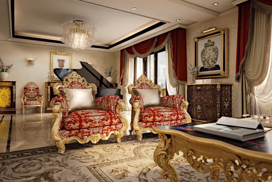 Интерьер Ренессанс 18 век