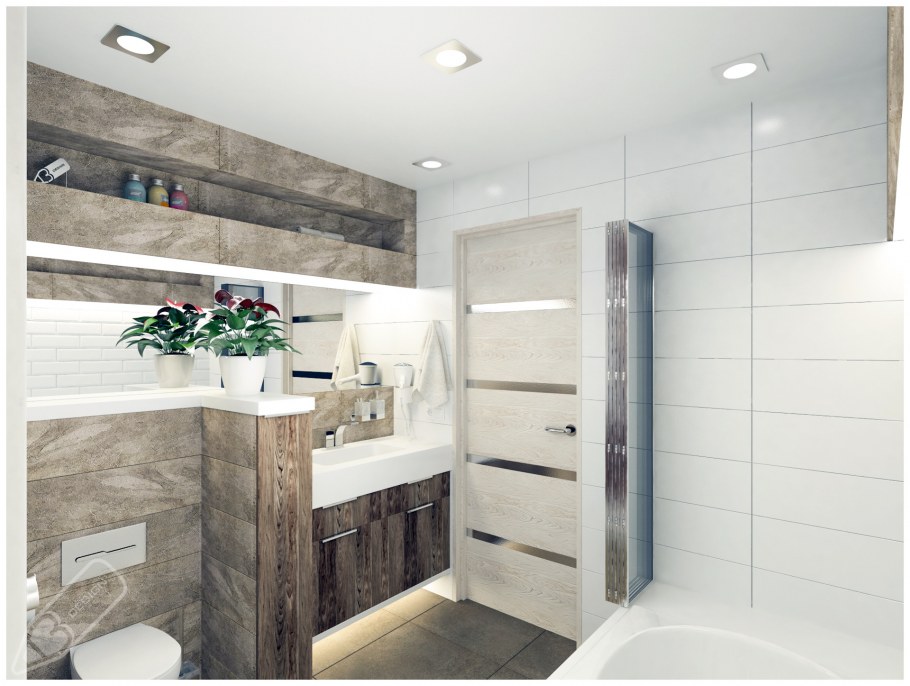 Проекты в стиле лофт двухкомнатной квартиры