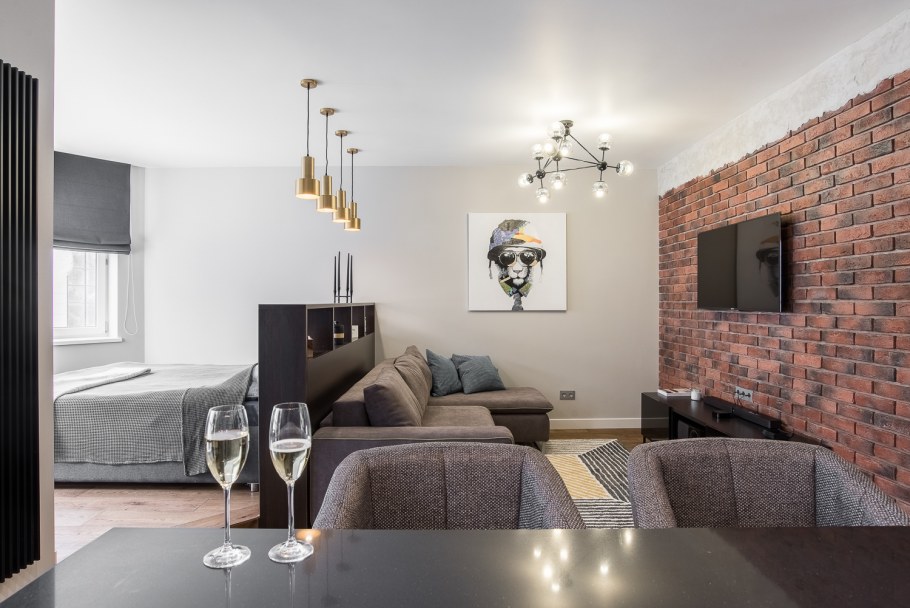 Однушка в стиле лофт