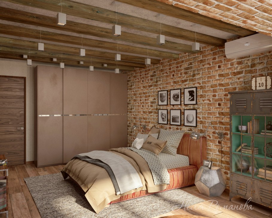 Стиль лофт в интерьере двухкомнатной квартиры