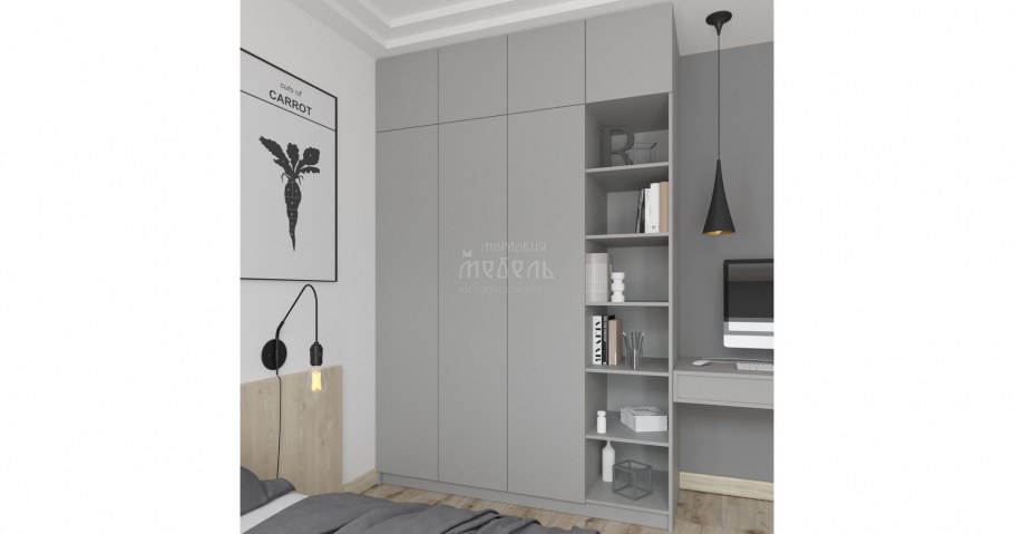 Стильный шкаф в прихожую