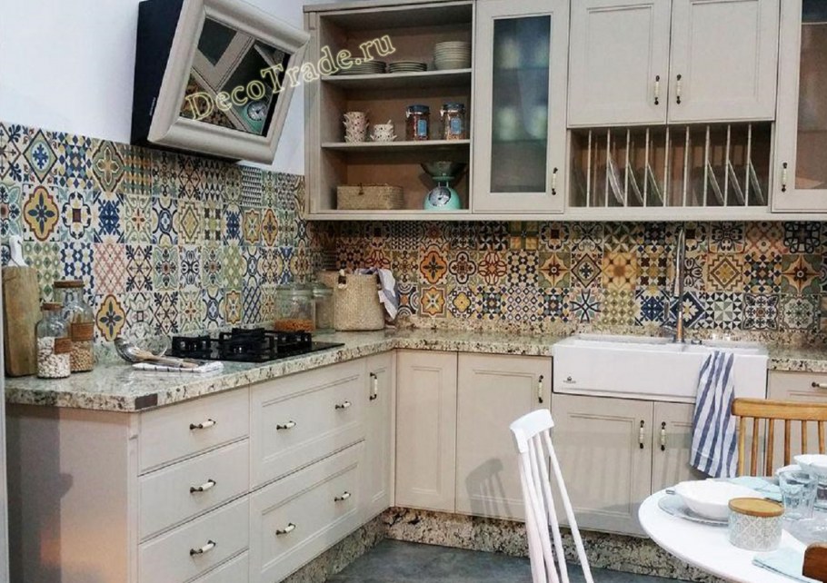 Плитка Backsplash Арабеск