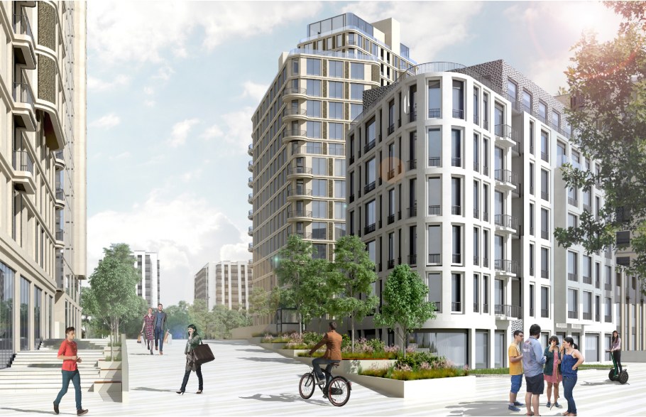 ЖК «квартал на набережной Now» лобби