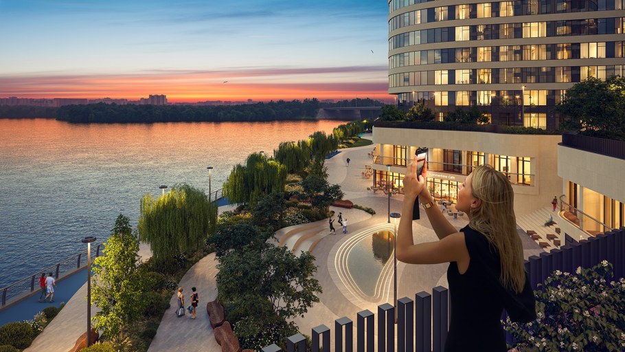 Квартал на набережной Now ход строительства