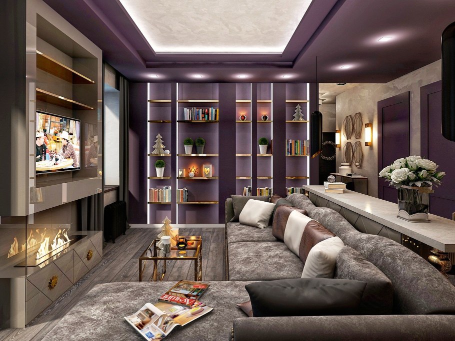 Дизайн трехкомнатной квартиры ЖК Крылатский