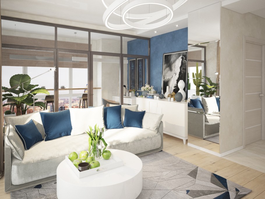 Дизайнерские проекты квартир Евгения Кравченко