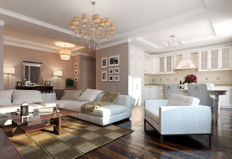 Интерьер спальни в современном стиле