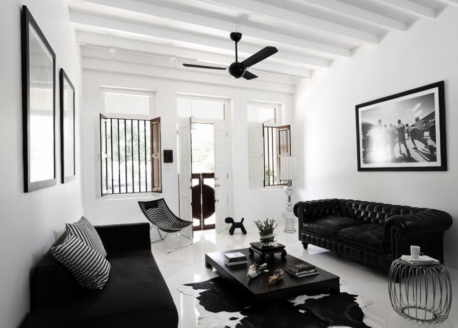 Серый цвет в интерьере гостиной