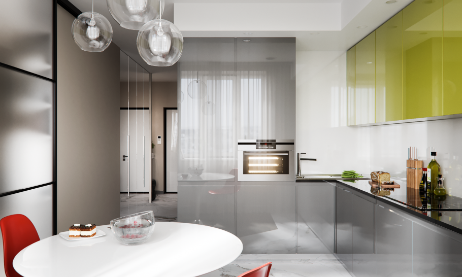 Кухни в минималистическом стиле маленькие