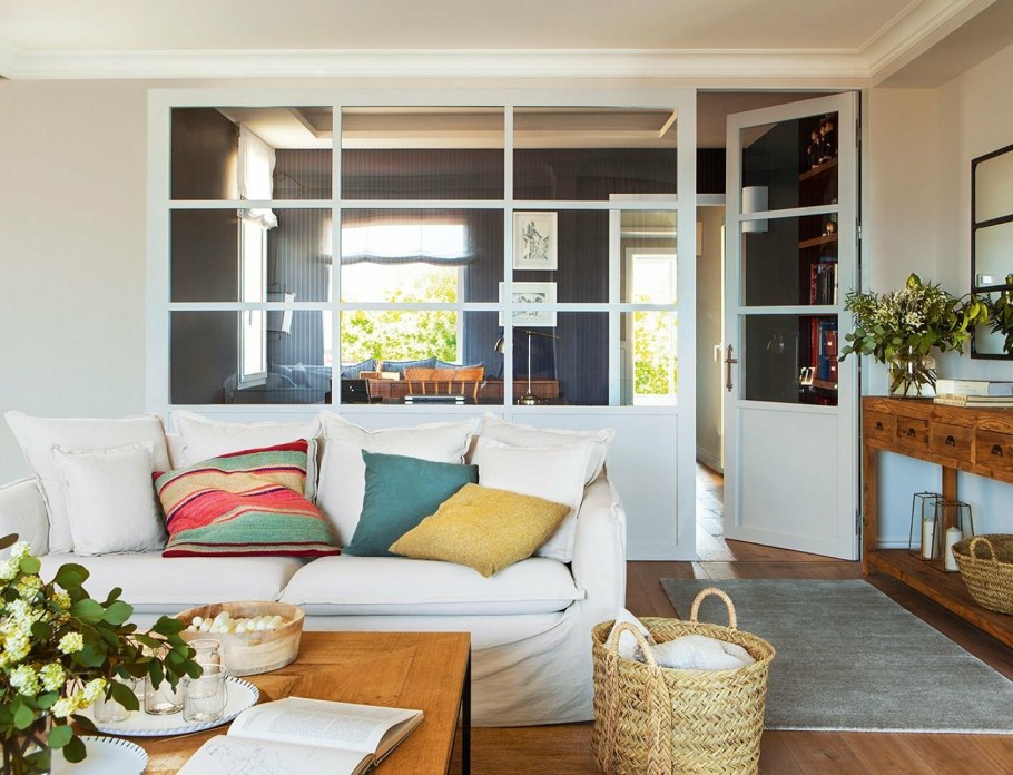 Лофт перегородка гармошка