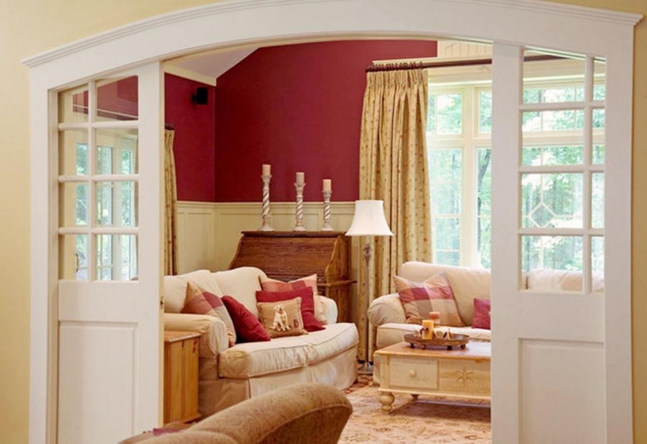 Имитация окна в интерьере