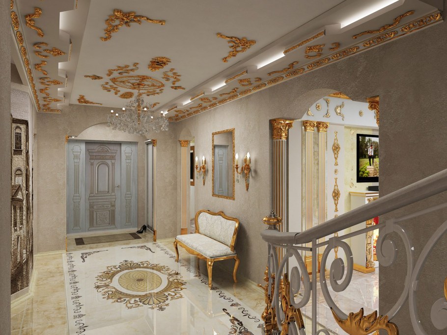 Лепнина в интерьере