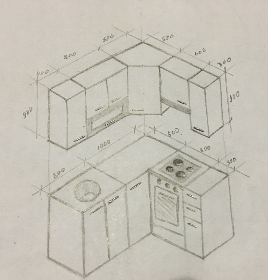 Кухни венге хрущевка