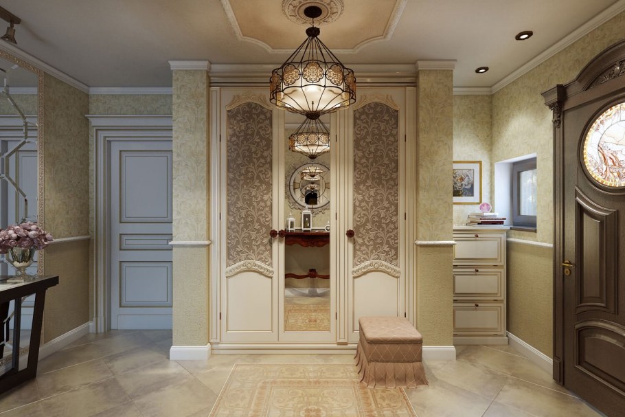Интерьер особняка в классическом стиле