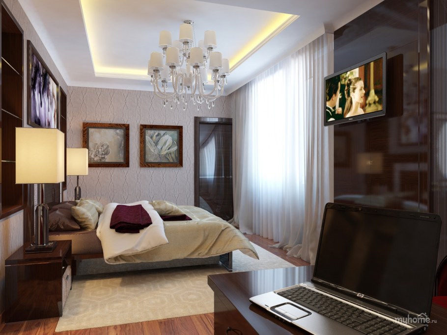 Дизайн интерьера квартиры Куркино