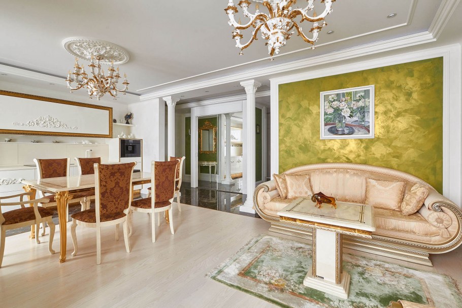 Интерьер комнаты в Куркино