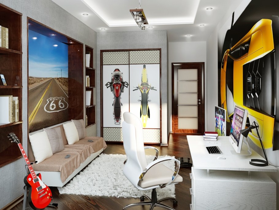 Интерьер дома 200 кв