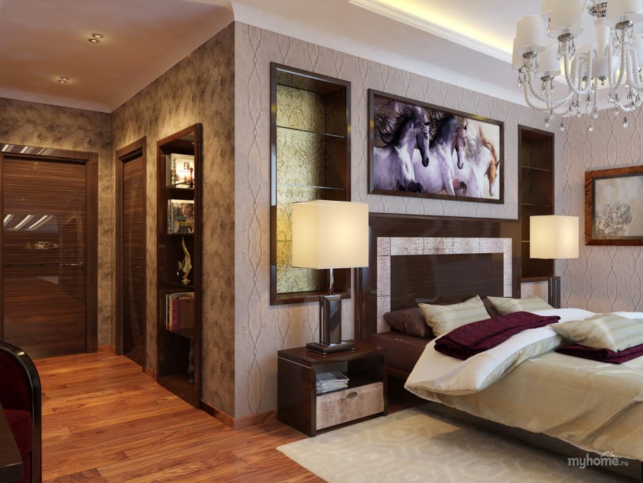 Детская комната визуализация современный стиль