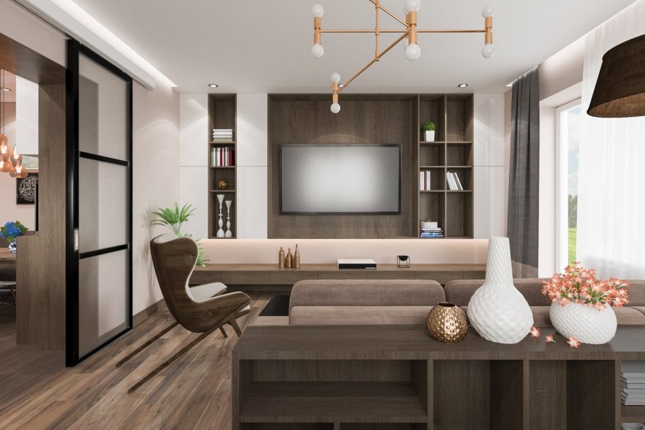 Модные дизайнерские проекты квартир