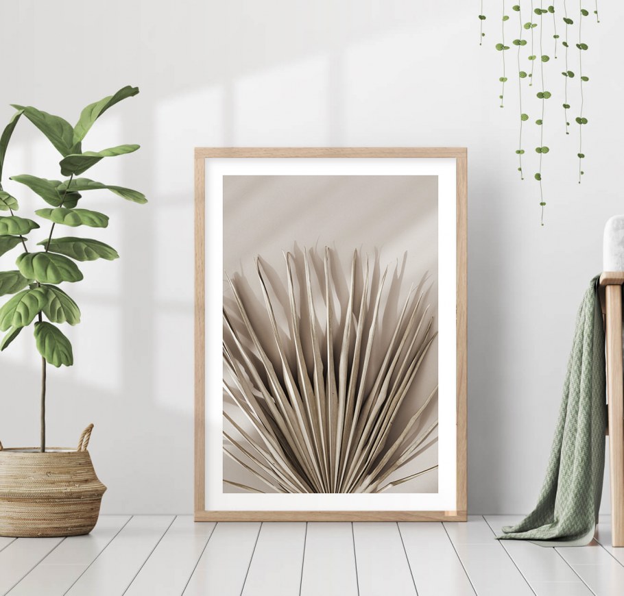 Интерьерная наклейка листья