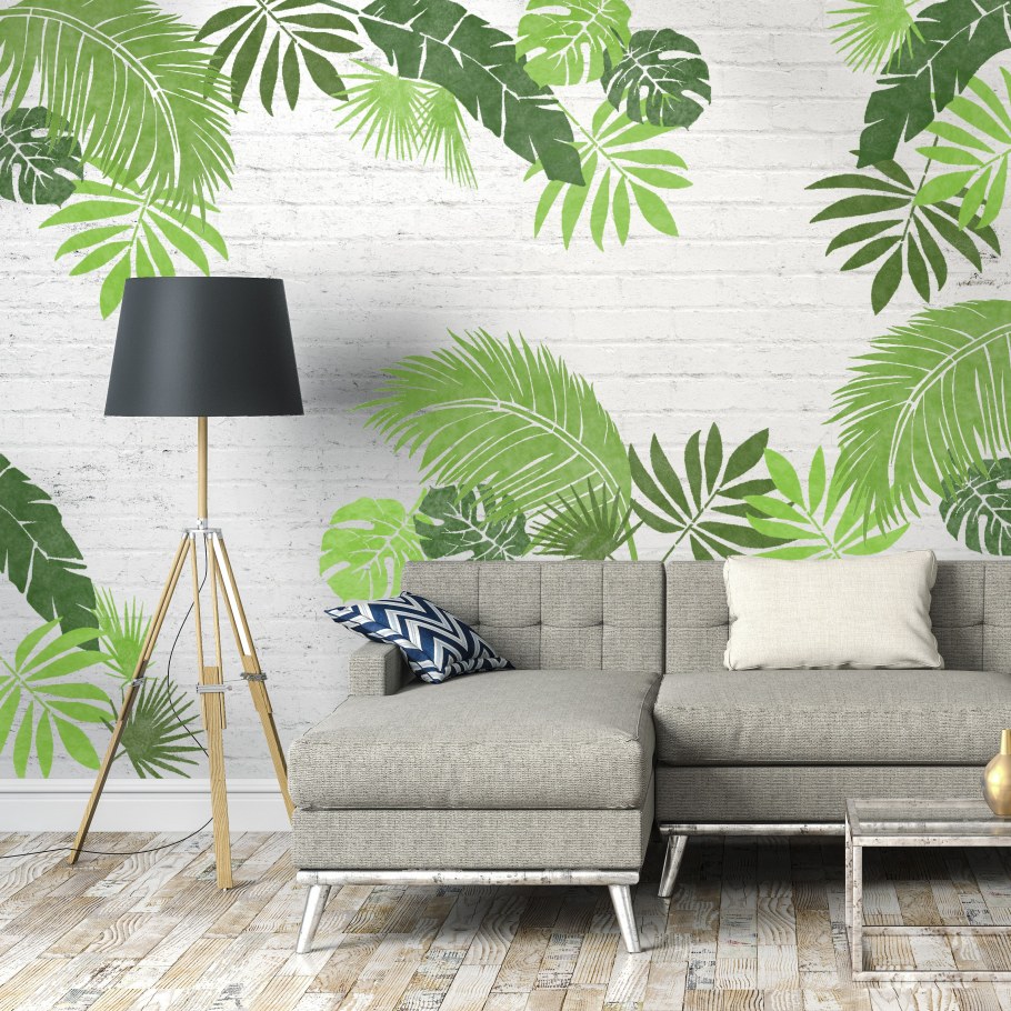 Интерьерная наклейка на стену