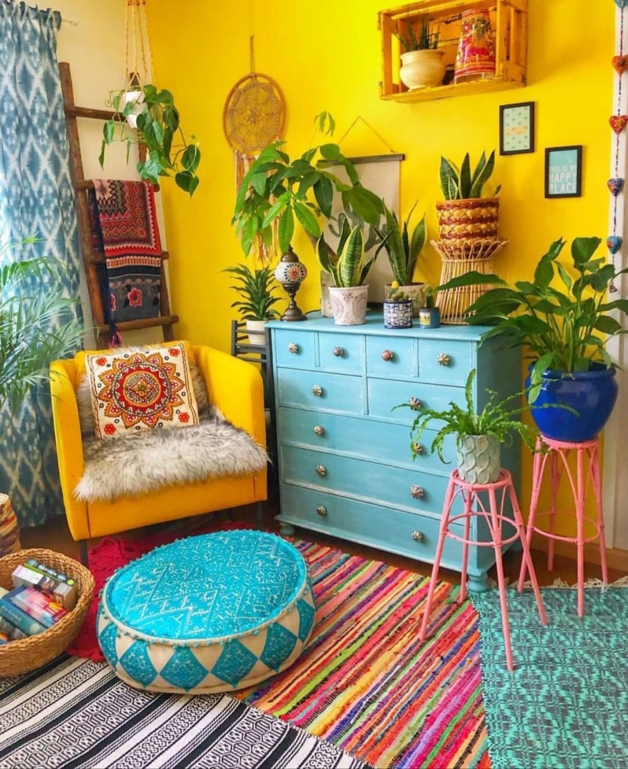Богемном стиле. Бохо интерьер