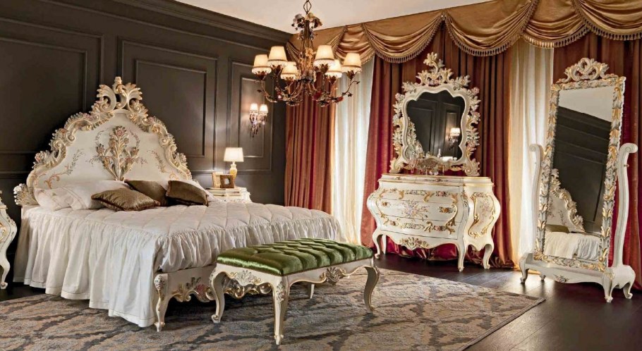 Кровать в стиле Будуар