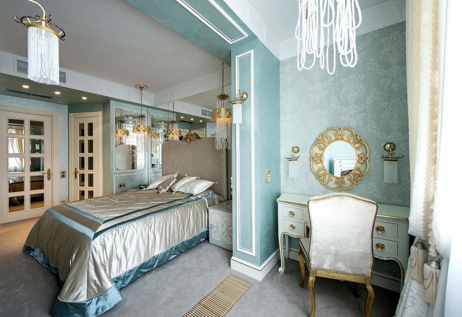 Спальня с будуарным столиком